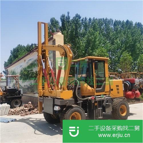 山東出售二手宏創力特KJ936護欄打樁機