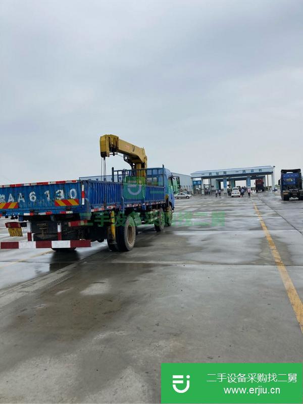 湖北出售二手宇通八噸隨車吊