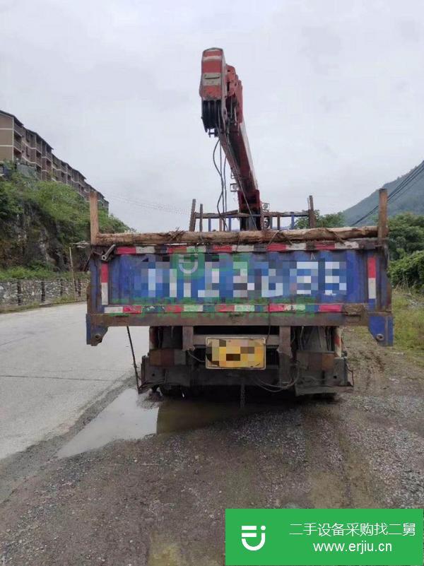 湖北出售二手單橋隨車吊