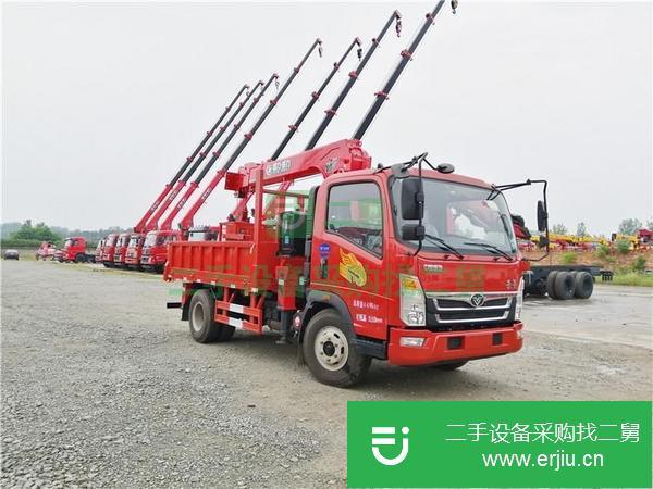 遼寧出售二手豪曼5噸隨車吊