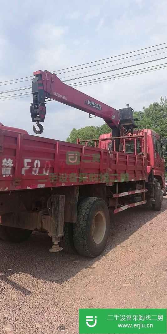 河北出售二手重汽豪沃6.3噸隨車吊