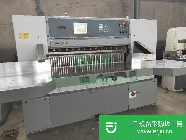 山東出售二手華岳1370原裝伺服程控切紙機