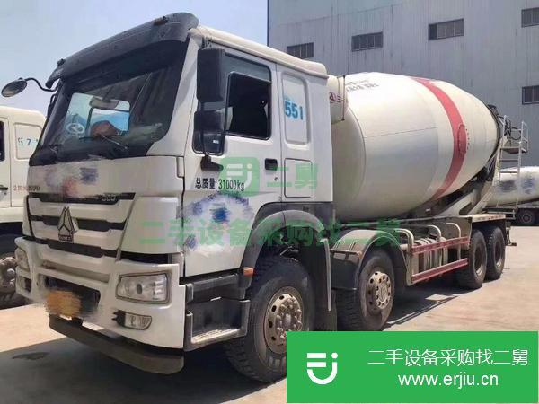 山西出售二手豪沃大20方攪拌車