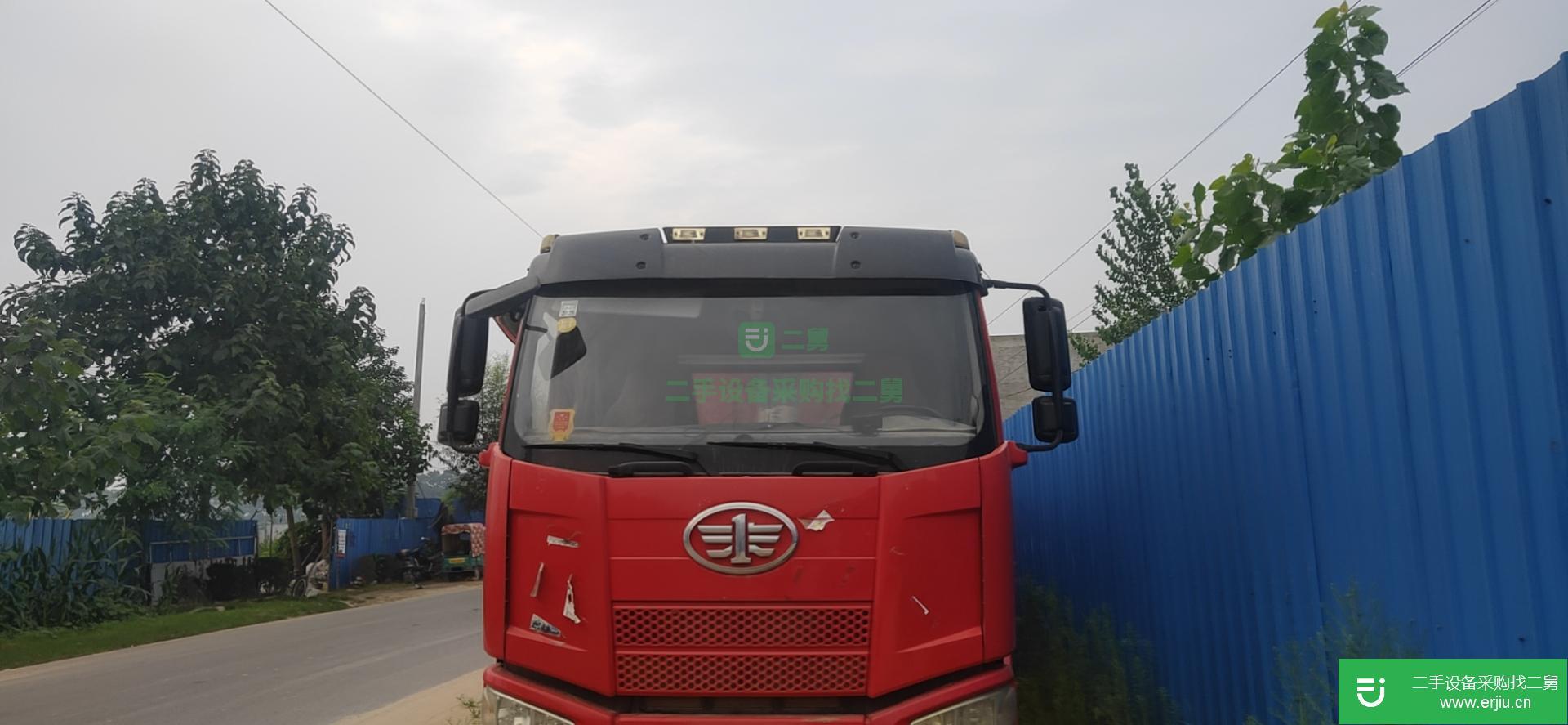 河南出售二手一汽解放280馬力自卸車
