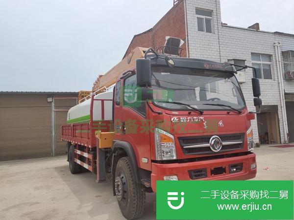 青海出售二手8噸藍牌隨車吊