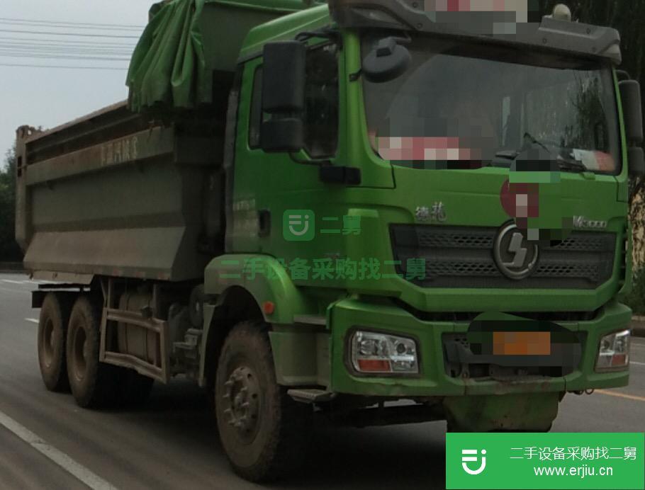 河南出售二手陜汽重卡350馬力自卸車