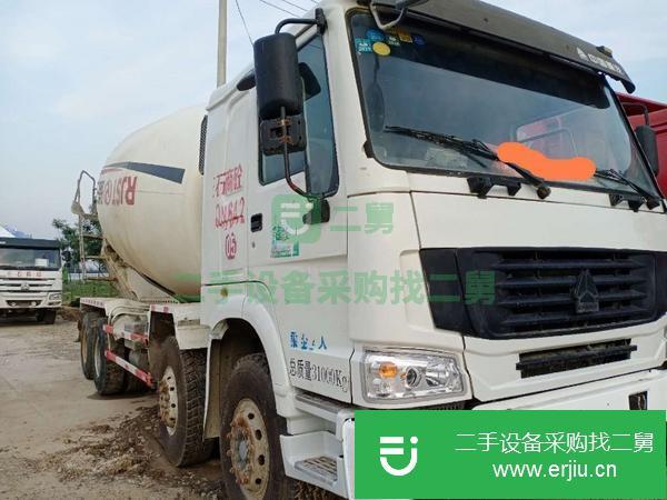 山東出售二手豪沃攪拌車國三大18方