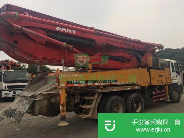 重慶出售二手三一重工46米泵車