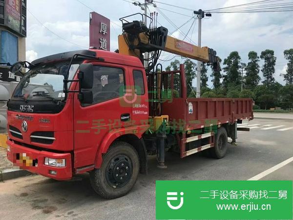 重慶出售二手程力6.3噸隨車吊