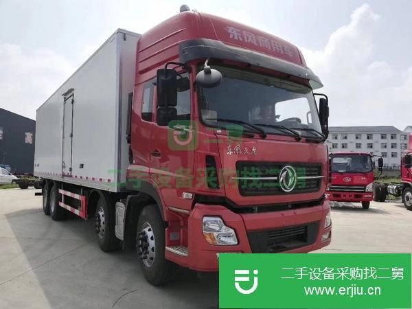 四川出售二手東風天龍前四后八9米6冷藏車