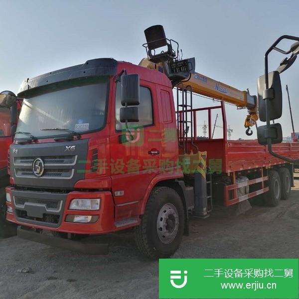 湖北出售二手14噸隨車吊