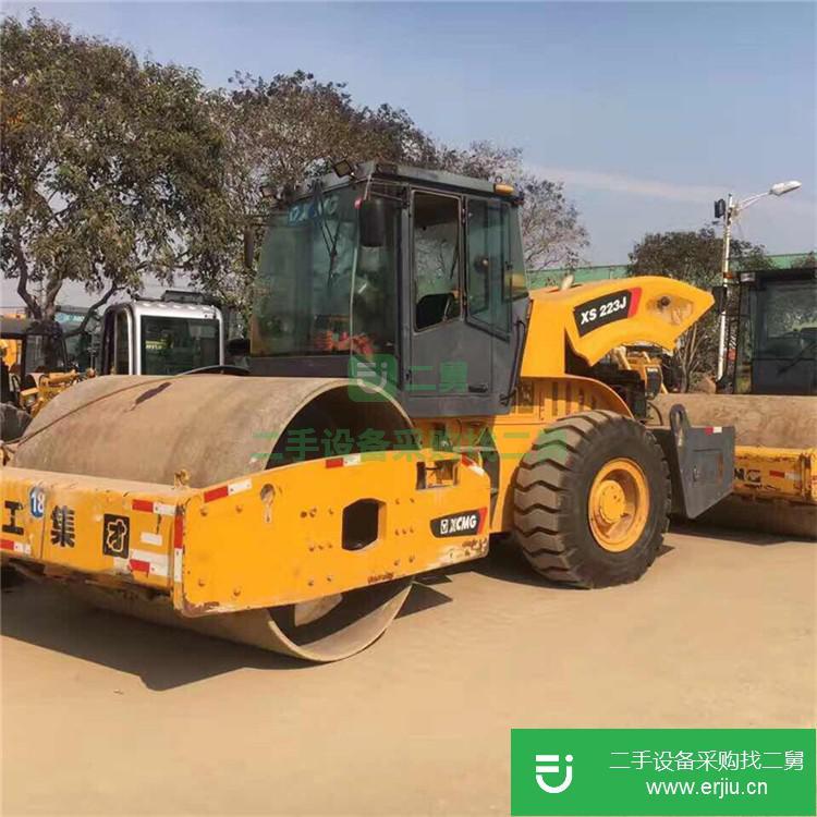 山東出售二手徐工22噸振動壓路機(jī)