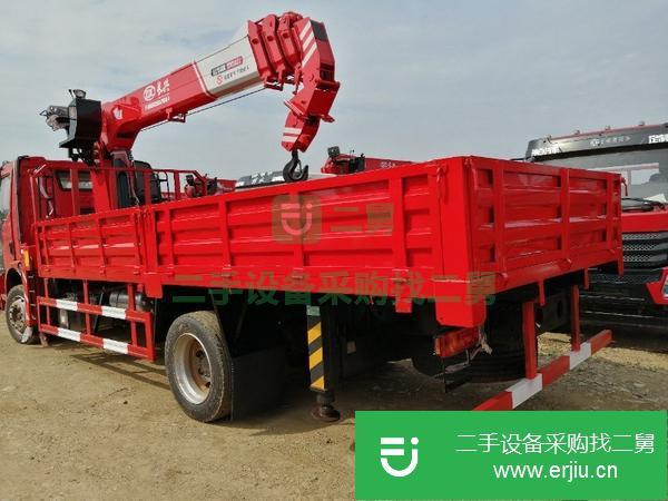 山西出售二手解放J6單橋隨車吊