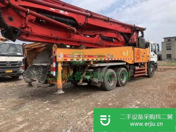 廣西出售二手三一49米泵車