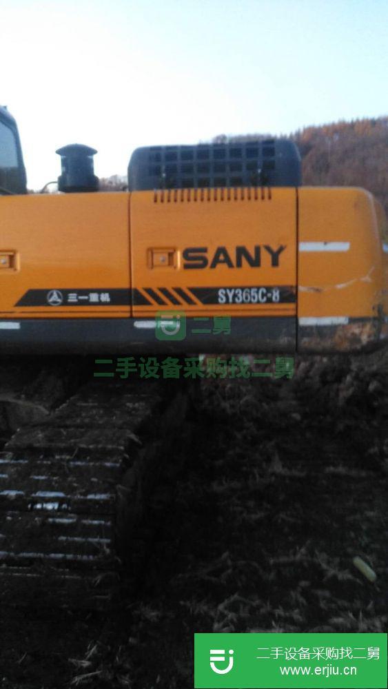 黑龍江出售二手三一重工SY335C-8挖掘機