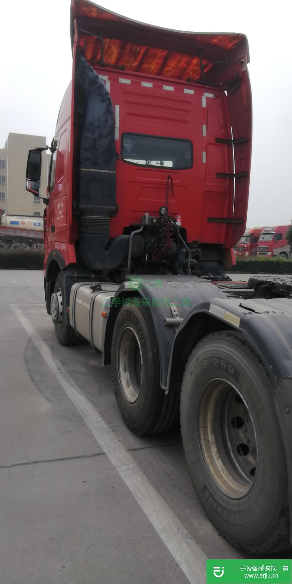 湖北出售二手重汽豪沃390馬力牽引車
