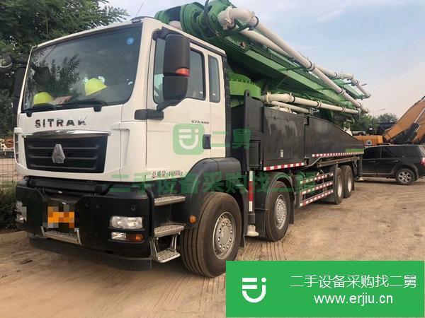 河北出售二手三一56米泵車