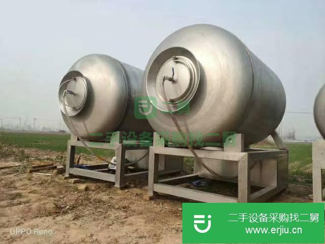 山東出售二手500升真空滾揉機