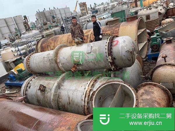 浙江出售二手不銹鋼冷凝器