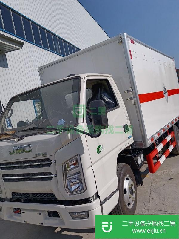 湖北出售二手解放危險品廂式運輸車