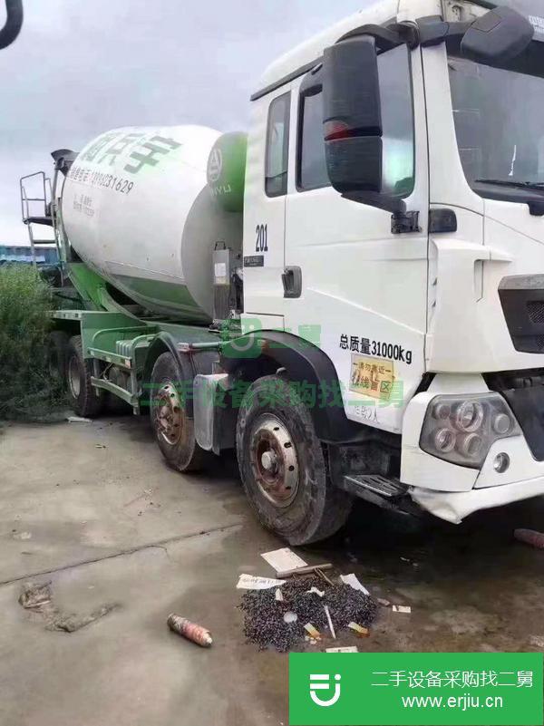 江蘇出售二手國五豪沃T5G輕量化攪拌車
