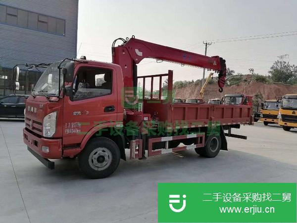 湖北出售二手東風6.3噸隨車吊
