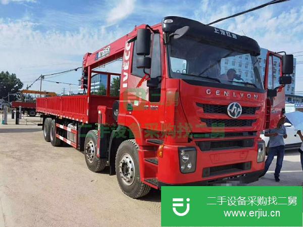 湖北出售二手徐工12噸4節臂隨車吊