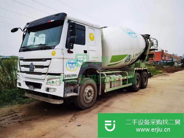 江蘇出售二手國五豪沃T5G輕量化攪拌車