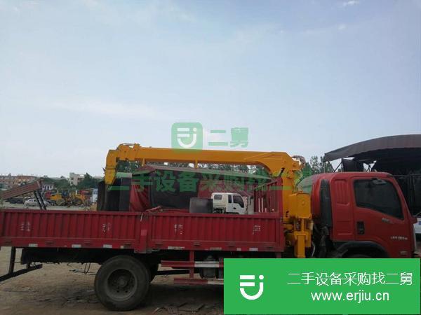 湖北出售二手九成新隨車吊