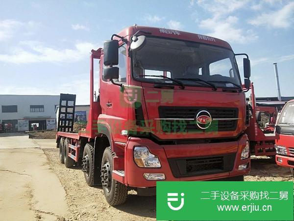 貴州出售二手解放前四后八平板運輸車