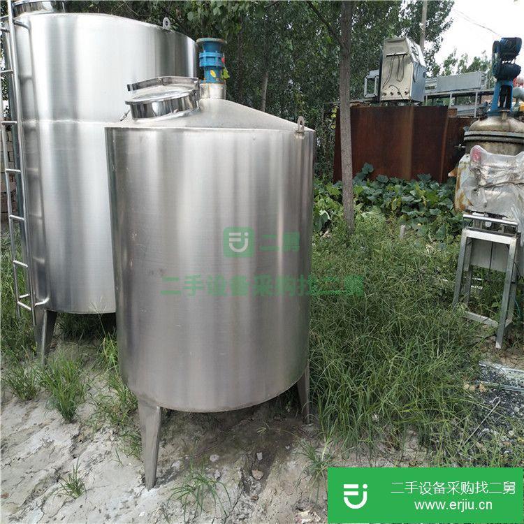 山東出售二手不銹鋼儲罐