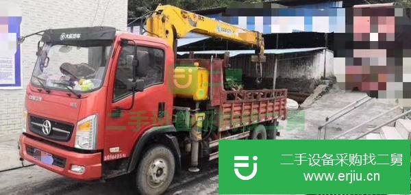 湖北出售二手程力5噸臂長11.2米隨車吊