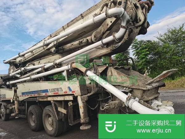 河北出售二手中聯44米泵車