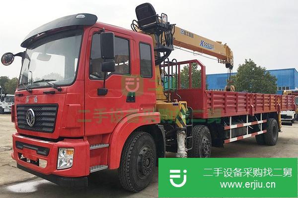 山西出售二手徐工小三軸8噸隨車吊