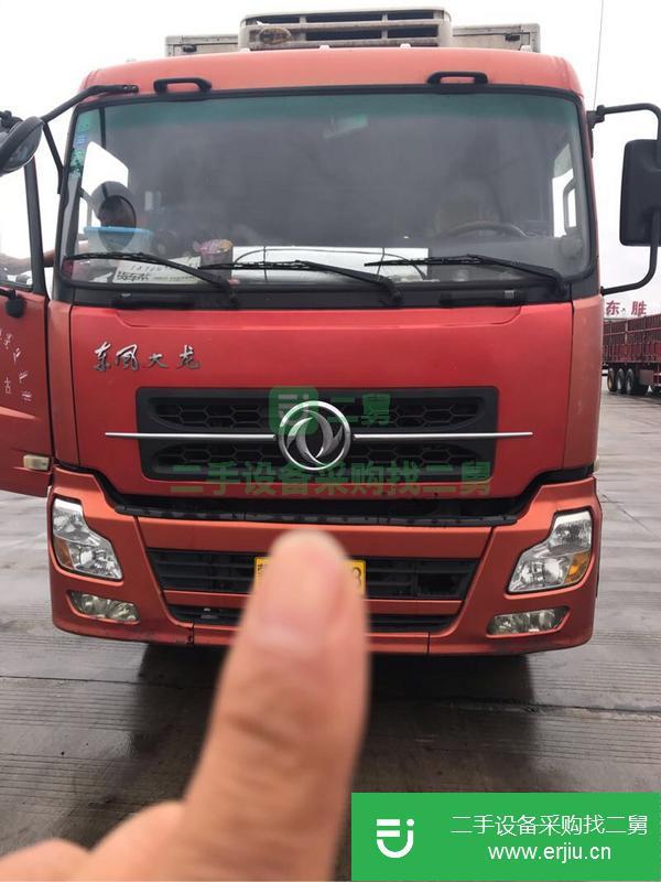 內蒙古出售二手天龍前四后八冷藏車