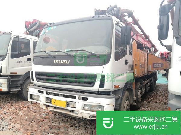 江蘇出售二手徐工52米4橋X腿6節(jié)臂泵車