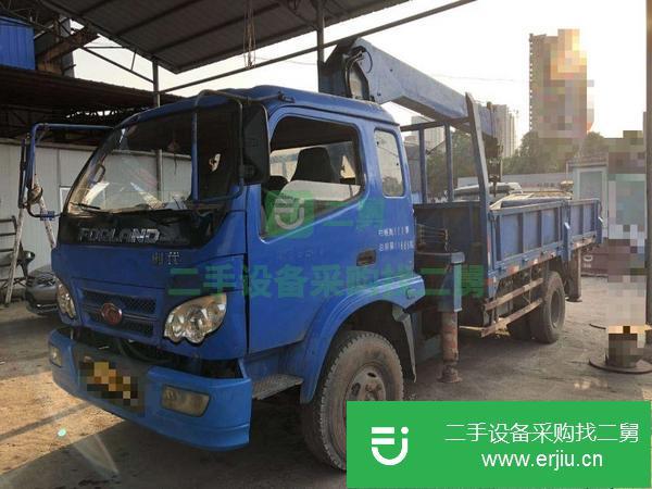 湖南出售二手福田5噸隨車吊