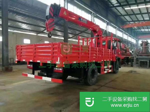 陜西出售二手10噸徐工隨車吊