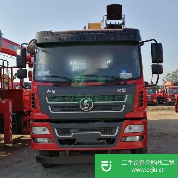 湖北出售二手14噸隨車吊