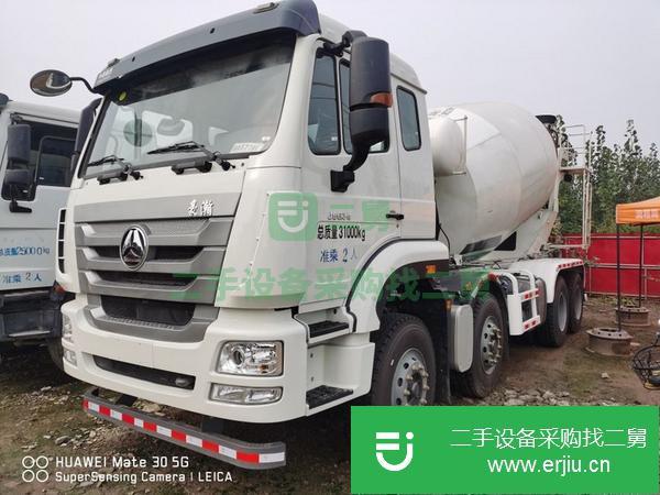 河北出售二手重汽豪瀚攪拌車