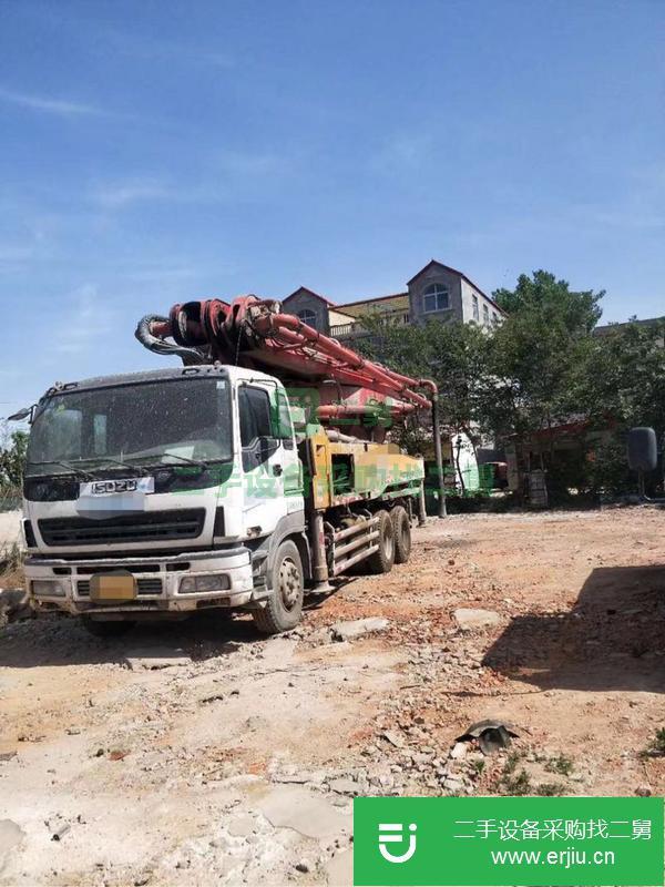 河南出售二手三一46米泵車