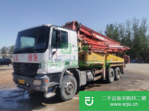 天津出售二手奔馳37米泵車