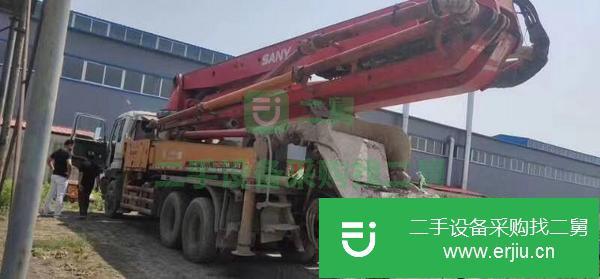 湖南出售二手三一37米泵車
