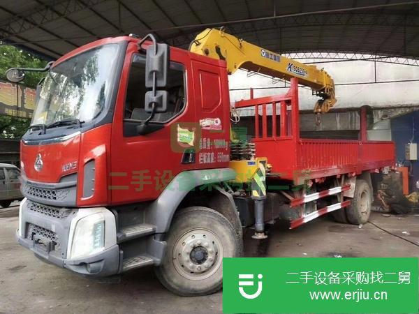 湖北出售二手徐工10噸4節(jié)臂隨車吊