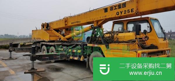 湖北出售二手徐工25E汽車吊