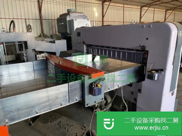 河北出售二手1370全開切紙機