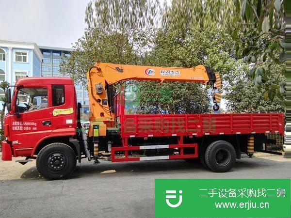 浙江出售二手東風12噸隨車吊