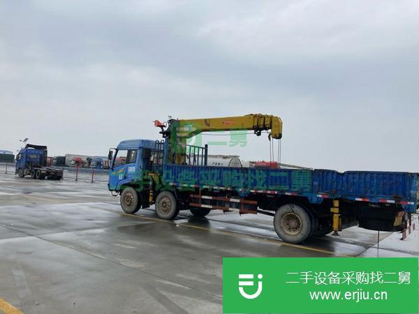 湖北出售二手宇通八噸隨車吊