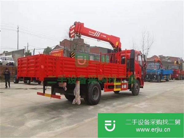 安徽出售二手解放J6隨車吊