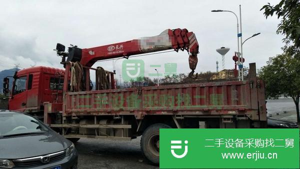 湖北出售二手長興10噸隨車吊